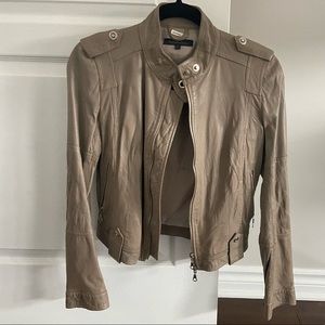 RUDSAK leather motto jacket